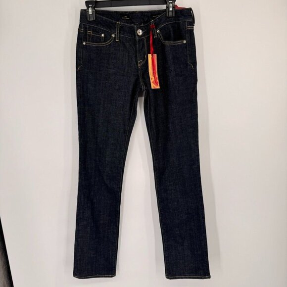 Express X2 Womens Stella Regular Skinny Low Rise Denim Jeans size 10 New - Picture 2 of 16